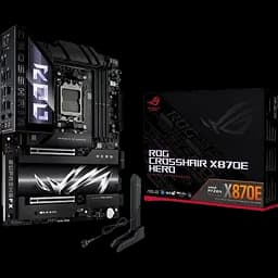 Материнcька плата Asus X870E ROG Crosshair Hero Socket AM5 (ROG CROSSHAIR X870E HERO) Б/В - мініатюра 2