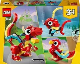 Конструктор LEGO Creator Червоний Дракон 149 деталі (31145) - мініатюра 15