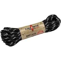 Шнурки Kayland Lace 180 см Черный/Серый (KAY-SHN-180-BW)