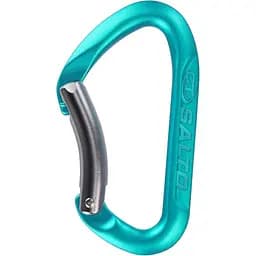 Карабін Climbing Technology Salto Bent Gate Turquoise (1053-2C28700RBCCTSTD)