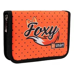 Школьный пенал твердый Smart одинарный с клапаном HP-03 Foxy