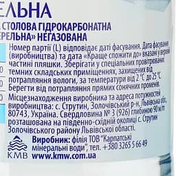 Вода мінеральна Карпатська Джерельна негазована 0.5 л - мініатюра 2