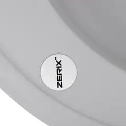Кухонна мийка Zerix ZS-510R-01 white ZX4531, Білий матовий - мініатюра 2
