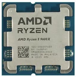 Процессор AMD Ryzen 5 9600X (100-000001405) (Socket AM5, 12T, 5.4 ГГц, Tray)