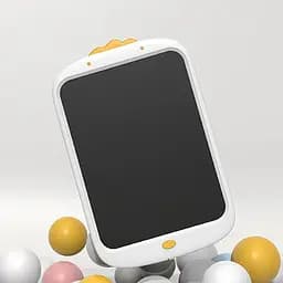 Дитячий LCD планшет для малювання Beiens Каченя 10” Multicolor білий (К1001white) - мініатюра 6