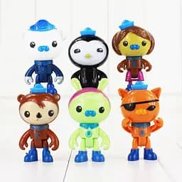 Фігурки з героями мультфільму Октонавти (OCTONAUTS), 6 шт - мініатюра 2