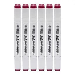 Скетч-маркер двусторонний Bavi №3, на спиртовой основе, 10 шт.