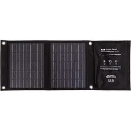 Портативна сонячна панель PowerPlant 14W 5V 2xUSB-A (PB930555) [127048]