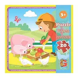 Пазли дитячі Ферма LA09, 20 елементів