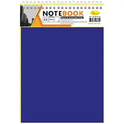 Блокнот Апельсин А5 В-БП5-80 80 листів пружина зверху синій       
