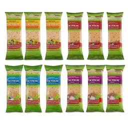 12 шт уп, хлебцы Росток с гречкой, солью, подсолнухом и кунжутом, перцем и зеленью пшеничные, 120 г