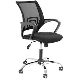 Кресло Интернет Хром сиденье А-28/спинка Сетка синяя