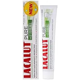 Зубная паста Lacalut Pure Herbal 75 мл (4016369696675)
