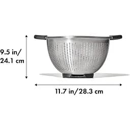 Друшляк Oxo Good Grips з нержавіючої сталі 2.8 л (11330800) - мініатюра 2