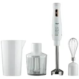 Блендер RAF R.331W подрібнювач занурювальний 3в1 з насадками чашею 800 Вт білий