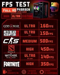 Ігровий ПК Pharaon (RTX 5060 8GB / Ryzen 5 7500F / 32GB DDR5 / SSD 512GB) - мініатюра 5