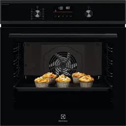 Electrolux Духовий шафа електричний, 72л, A+, пара, дисплей, конвекція, телескопічні напрямні, чорний