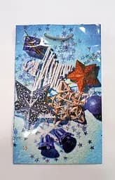 Пакет подарочный "Новый год" 3026 цветной 27 х 16 х 5см Вид 4