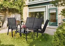 Комплект садових меблів Garden Line Sofa Black - мініатюра 9