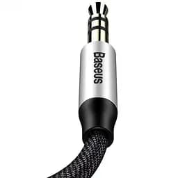 Аудiо кабель AUX Baseus Yiven Audio Cable M30 1.5 м чорний (CAM30-CS1) - мініатюра 5