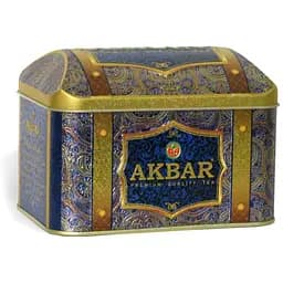 Чай Akbar Orient Mystery смесь черного и зеленого чая с добавлением лепестков василька, жасмина, розы и розового масла крупнолистовой 250 г