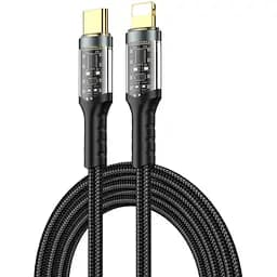 Кабель Wiwu Wi-C016 30W Type C to Lightning Черный