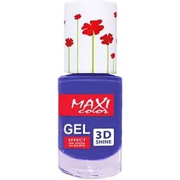 Лак для нігтів Maxi Color Gel Effect Hot Summer відтінок 24, 10 мл