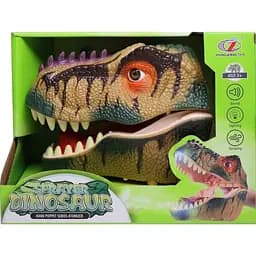 Іграшка на руку Dino Toys Тиранозавр з функцією пару коричневий (Q9899-ZJ03)