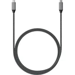 Кабель Satechi USB4 C to C Cable 100W Space Gray 0.8 м (ST-U4C80M) - мініатюра 2