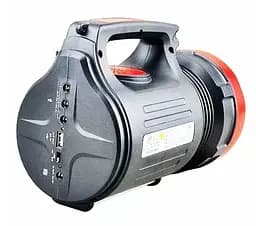 Ліхтар кемпінговий (станція) Luxury YJ-1908 10W+22SMD + MP3 FM + P.B.+ solar + ЗУ220В + 3 режими - мініатюра 6