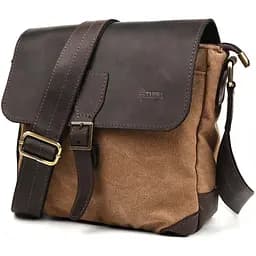 Кожаная мужская сумка через плечо TARWA 25х26х8.5 см sum0025726