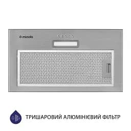 Витяжка повновбудована Minola HBI 5614 I 1000 LED - мініатюра 5