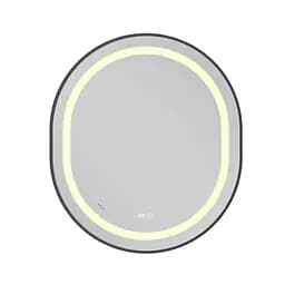 Дзеркало Mixxus Premium Ellipse MV05-80x70-Reverse Black MP6646, Чорний - мініатюра 2