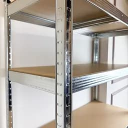 Стелаж 4P StrongShelf 150X70X30см оцинкований, навантаження 150кг/полицю - мініатюра 10
