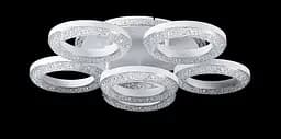 Люстра стельова LED Splendid Ray LT8003/5+1, 144W, білий, сучасний стиль з пультом