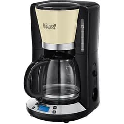 Кавоварка Russell Hobbs Colours Plus крапельна 1.25 л чорно-бежева (24033-56)