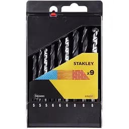 Набор сверл универсальных Stanley Basic 5-8 мм 9 шт. (STA56005-QZ)
