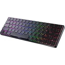 Клавіатура Onikuma бездротова G-19 з RGB підсвіткою та Bluetooth для ПК та ноутбуку Чорний
