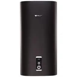 Водонагрівач Willer Grand, 2 кВт, сухий ТЕН, 80 л, вертикальний, прямокутний, чорний матовий (EV80DR)