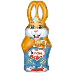 Фигурка Kinder Заяц из молочно-карамельного шоколада 110 г