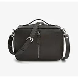 Жіноча шкіряна сумка Avenue чорна Saffiano