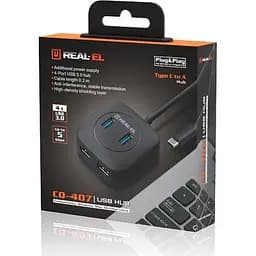 Концентратор Real-El CQ-407 black (EL123110011) - мініатюра 9