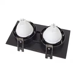 Світильник точковий Brille HDL-DT 95/2 GU5.3 BK MR16 36-439 - мініатюра 3