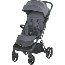 Прогулянкова коляска-книжка El Camino ME 1127-B Midnight Gray з 5-точковими ременями безпеки