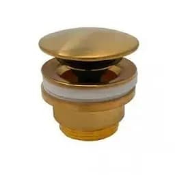 Донний клапан Paffoni click-clack honey gold brushed ZSCA050HGSP, Золотий