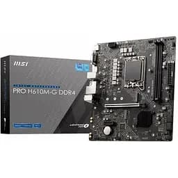 Материнська плата MSI Pro H610M-G DDR4 Socket 1700 - мініатюра 2
