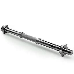 Гантельний гриф EasyFit EF-8047, 50 см Ø 25 мм, хромований