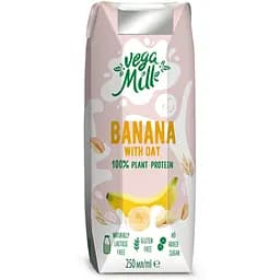 Упаковка вівсяного напою Vega Milk з бананом 3.75 л (250 мл х 15 шт.) - мініатюра 2