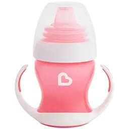 Поїльник з м'яким носиком Munchkin Gentle Transition 118 мл рожевий (17129.02)