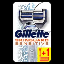 Бритва Gillette SkinGuard Sensitive з 2 змінними касетами 3 шт.